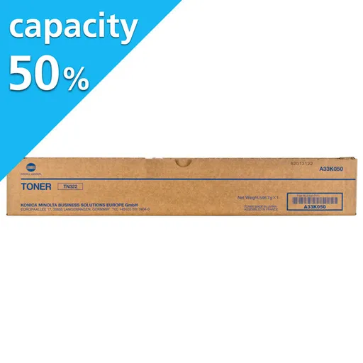 KONICA MINOLTA TN-322 K - originální
