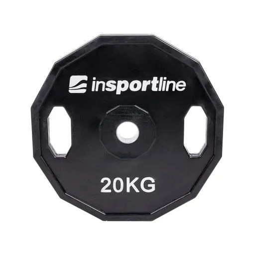 inSPORTline Pogumovaný kotouč  Ruberton 20 kg 30 mm