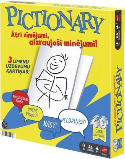 PICTIONARY CZ - Hot Wheels (JGF65)