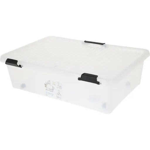 Dětský úložný box na kolečkách, 60 x 40 x 17 cm