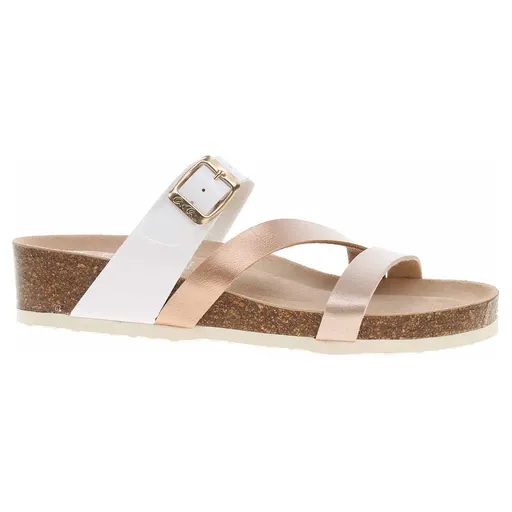 Dámské pantofle Ara 15-17212-15 platin-gold-weiss 39