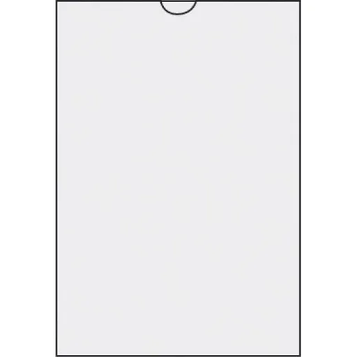 Obal A5 "U" na výšku čirý 100ks