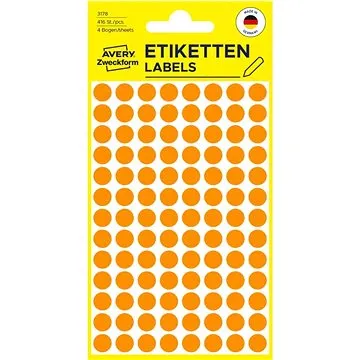 Avery Zweckform 3178 Kulaté značkovací etikety (3178)