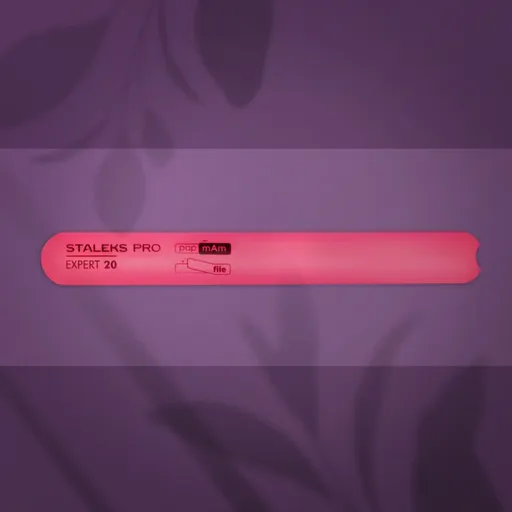 Staleks Pilník na nehty plastový rovný (základna) EXPERT 20