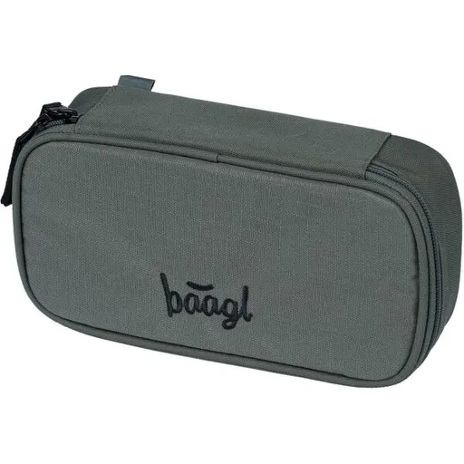 BAAGL ETUE GROVE Školní penál, tmavě šedá, velikost