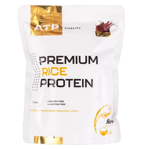 ATP Premium Rice Protein 1000g - čokoláda, nugát