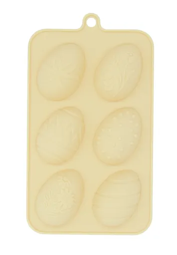 Silikonová forma na čokoládu TORO 6ks velikonoční vajíčko