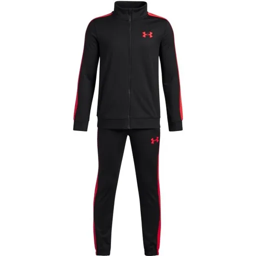 Under Armour KNIT TRACK SUIT Chlapecká sportovní souprava, černá, velikost M