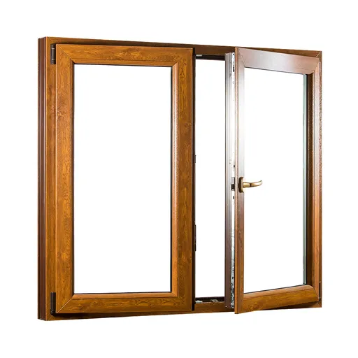 Dvoukřídlé plastové okno se štulpem REHAU Smartline+ - SKLADOVÁ-OKNA.cz - 1250 x 1300