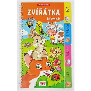 Kniha Zvířátka kolem nás (978-80-7240-741-5)