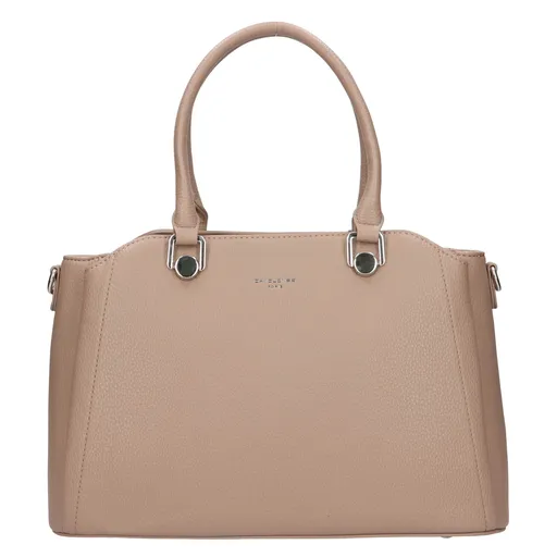 Menší dámská kabelka David Jones Alejandra - tmavě béžová