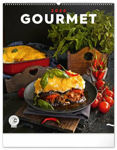 Gourmet 2026 - nástěnný kalendář