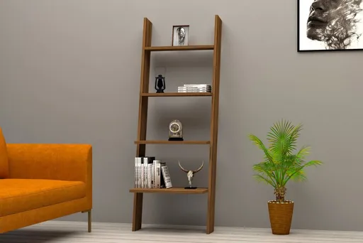 Knihovna Solid - Walnut