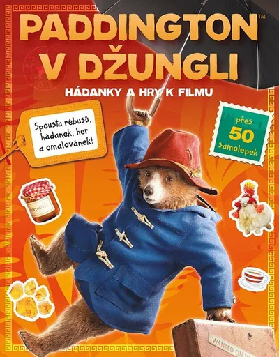 Paddington v džungli - Hádanky a hry k filmu - kolektiv autorů