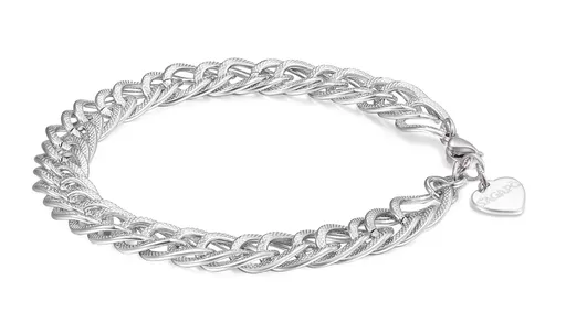 S'Agapõ Výrazný dámský náramek z oceli Chunky SHK11