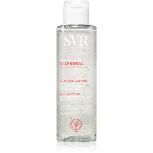 SVR PALPEBRAL Micellar Eye Gel zklidňující micelární gel na odlíčení očí 125 ml