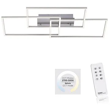 Leuchten Direkt 14150-55 - LED Stmívatelné stropní svítidlo IVEN 3xLED/13W/230V + dálKové ovládání (116239)