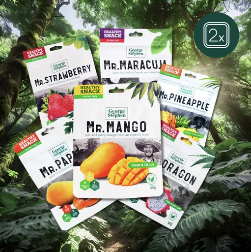 Prémiové exotické sušené ovoce v dárkovém balení 12 ks