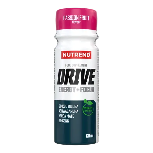 Nutrend Drive Energy+Focus 60 ml passion fruit