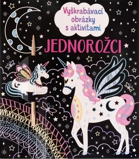 Vyškrabávací obrázky s aktivitami Jednorožci - Rosie Dickinsová