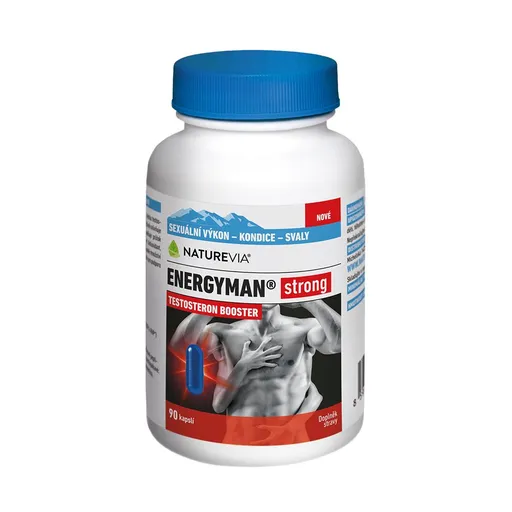 NatureVia Energyman strong 90 kapslí