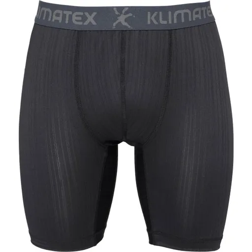 Klimatex RUNE LONG Pánské funkční boxerky, černá, velikost