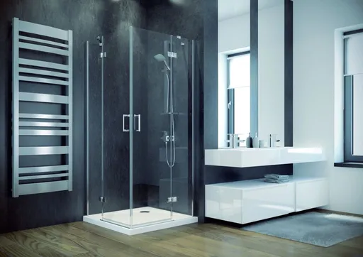 BESCO Čtvercový sprchový kout VIVA 195R Rozměr A 90 BCVIV90CTVERV