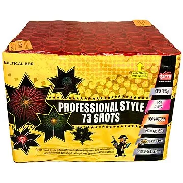 Ohňostroj - Baterie výmetnic professional style box 73 ran  (8595596321230)