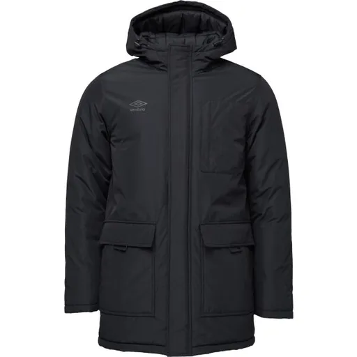 Umbro KAIDO Pánský zimní kabát, černá, velikost XXL