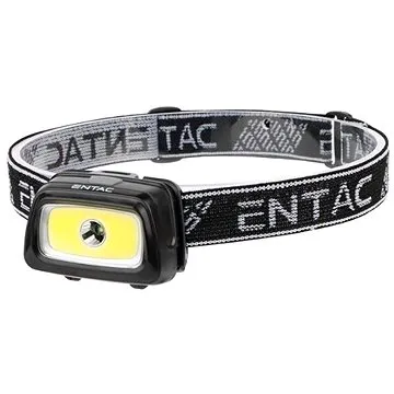 Entac LED čelovka 5+3W černá (EHL-3N5-PB)