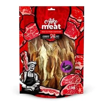 Cobbys Pet Aiko Meat sušené králičí ucho plněné kuřecím masem 1kg (6951)