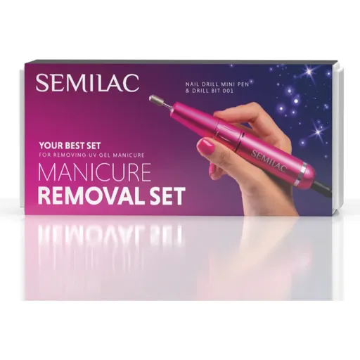 Semilac Set Manicure Removal bruska na nehty s příslušenstvím