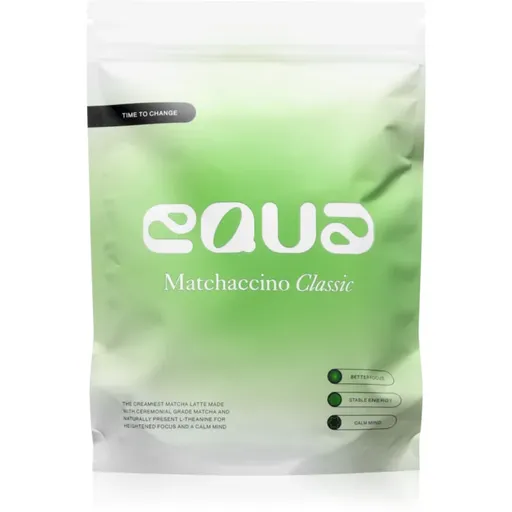 Equa Matchaccino Classic prášek na přípravu nápoje s matchou 150 g