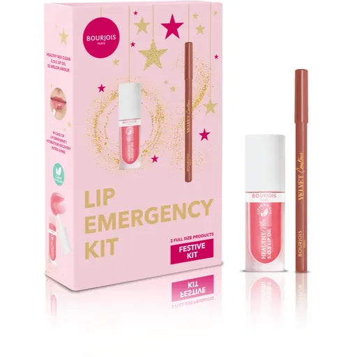 Bourjois Lip Emergency Kit vánoční dárková sada