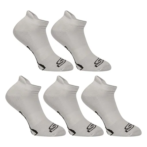 Styx 5PACK ponožky nízké šedé (5HN1062) XL