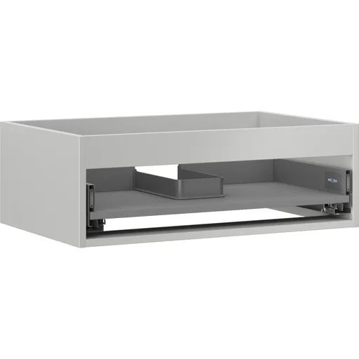 MEXEN Box-A skříňka pro umyvadlo 70, 1 šuplík, šedý mat 91AX0-0700-235-1-62