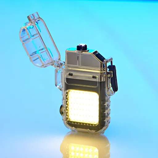 Elektrický zapalovač s baterkou