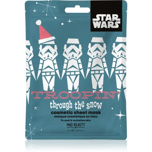 Mad Beauty Star Wars Xmas hydratační plátýnková maska 25 ml