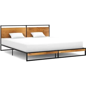 Shumee Rám postele - kov, 180 × 200 cm (324867)