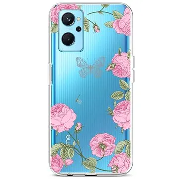 TopQ Kryt Realme 9i silikon Pivoňky 72975 (Sun-72975)