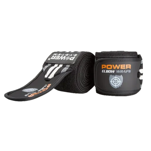 Power System Bandáž na lokty PS-3600 šedá - 7.5x150cm