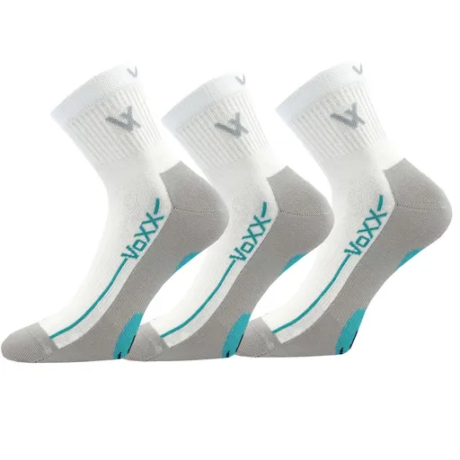 VoXX 3PACK ponožky bílé (Barefootan-white) M