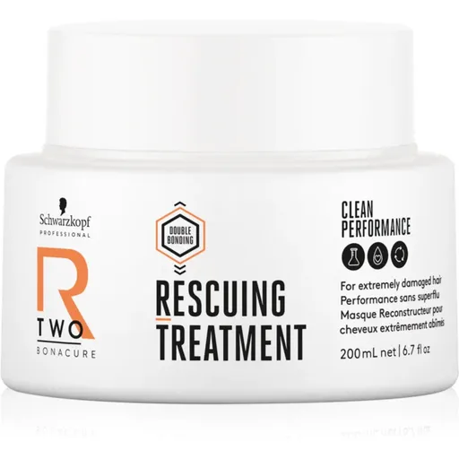 Schwarzkopf Professional Bonacure R-TWO Rescuing Treatment maska na vlasy pro extrémně poškozené vlasy 200 ml
