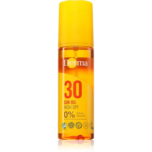 Derma Sun Oil pečující a opalovací olej SPF 30 150 ml