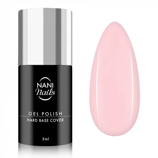 NaniNails NANI Hard Base Cover podkladový lak na nehty Mysty Rose 5 ml