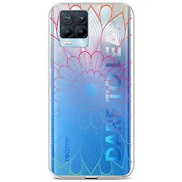 TopQ Realme 8 Pro silikon Rainbow Mandala 58785 (Sun-58785)
