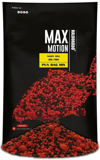 Haldorádó vnadící směs max motion pva bag mix 600 g - velká ryba