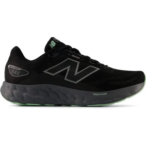 New Balance FRESH FOAM 680V8 WP Pánská běžecká obuv, černá, velikost 43