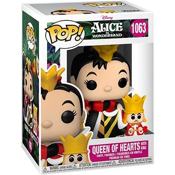Funko POP!&Buddy Disney Alice 70th– Queen w/King (889698557405)