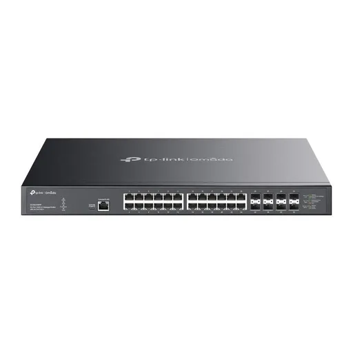 TP-Link OMADA switch SX3832MPP (24x10GbE, 8xSFP+, 24xPoE++, 770W, 1xconsole, 1xUSB-C)